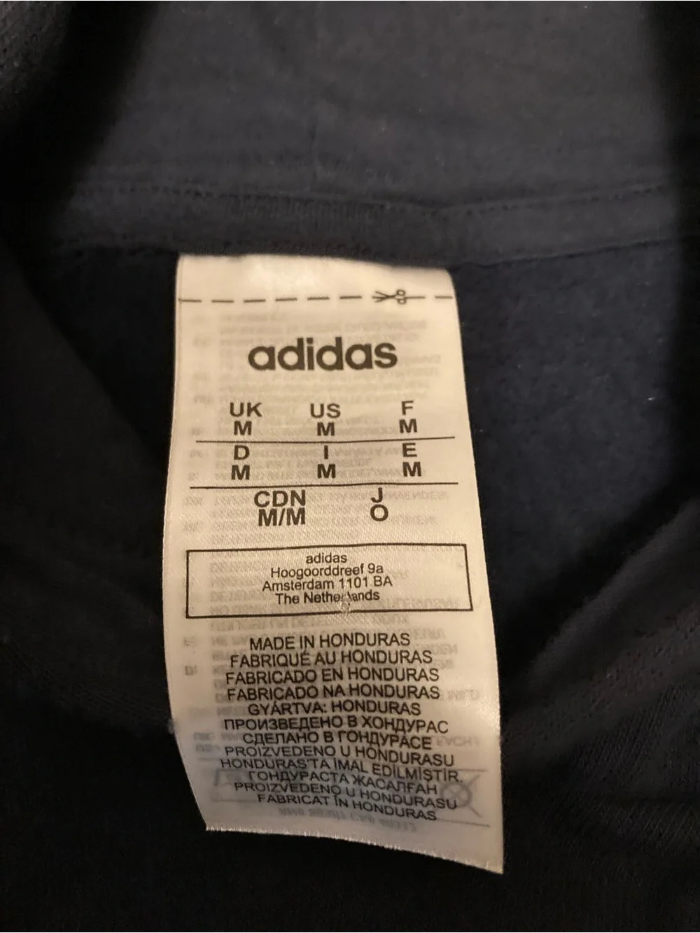 adidas classic pullover